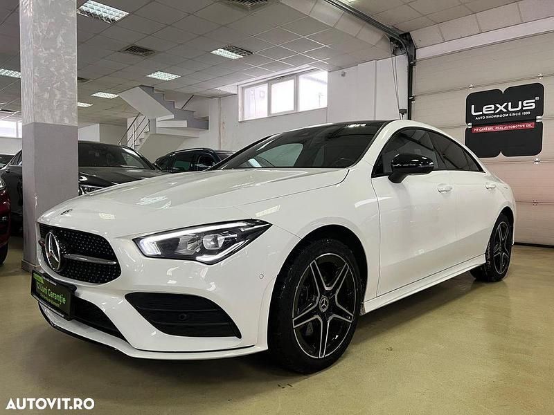 Culoarealb Utilizat 2022 Mercedes E250 AMG line Coupe | 25.999 EUR - Imagine 1/4