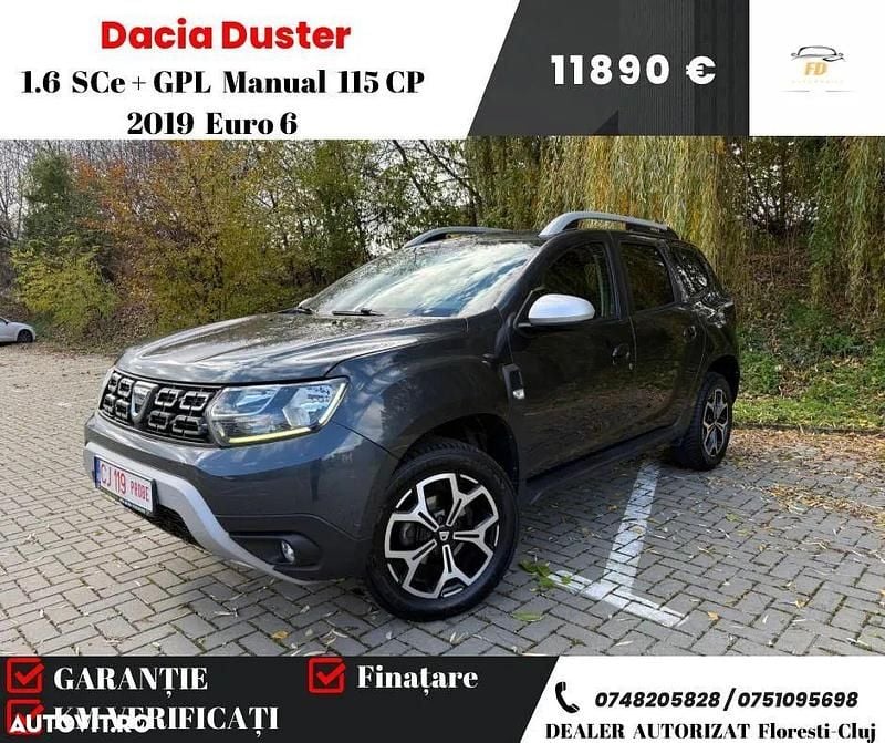 Culoaregri Utilizat 2019 Dacia Duster Prestige SUV | 11.890 EUR (Preț OK) - Imagine 1/4