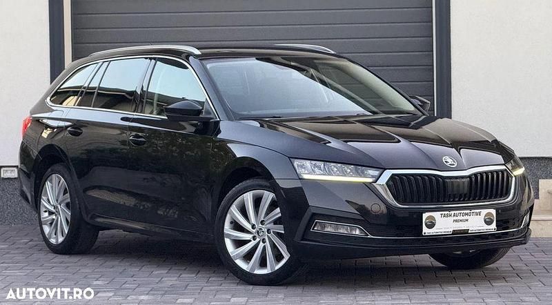 Culoarenegru Utilizat 2022 Skoda Octavia Style Break | 19.499 EUR (Super Preț) - Imagine 1/4