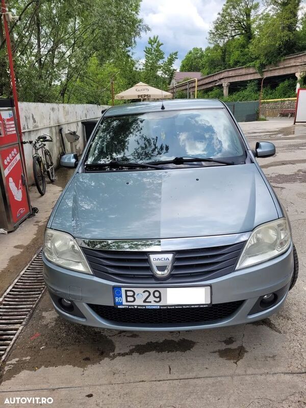 Albastru Utilizat 2008 Dacia Logan Berlinǎ | 2.700 EUR (Preț OK) - Imagine 1/4