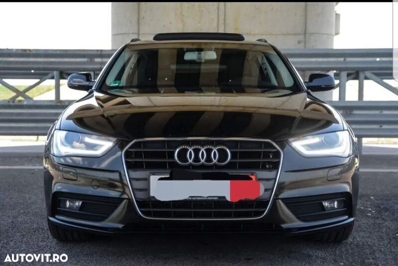 Negru Utilizat 2015 Audi A4 S-Line Break | 9.200 EUR (Preț bun) - Imagine 1/4