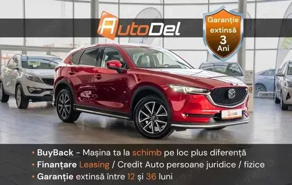 Rosu Utilizat 2017 Mazda CX-5 SUV | 19.039 EUR - Imagine 1/4