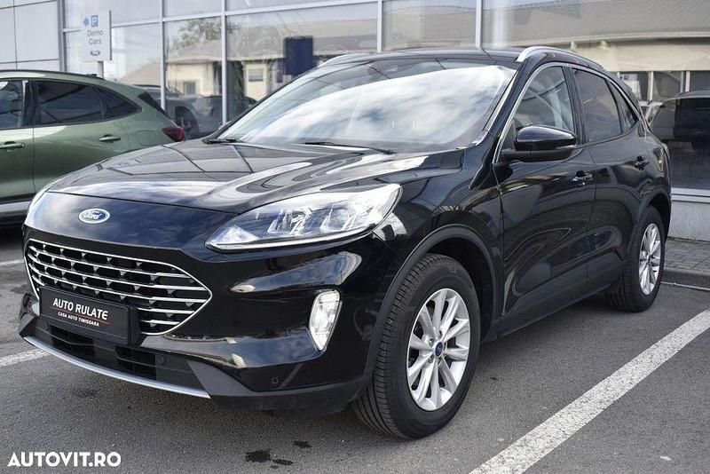 Culoarenegru Utilizat 2020 Ford Kuga SUV | 22.500 EUR (Scump) - Imagine 1/4