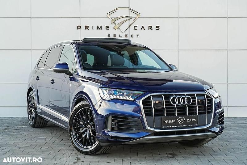 Second-hand Audi Q7 S-Line 380 CP (279 kW) 2021 Culoarealbastru SUV