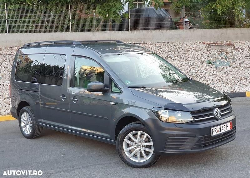 Second-hand VW Caddy Maxi Comfortline 102 CP (75 kW) 2017 Culoaregri Monovolum