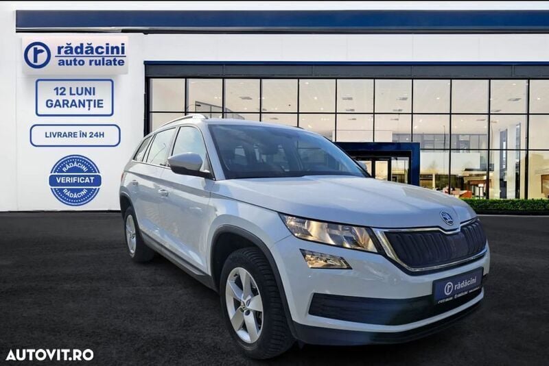Alb Utilizat 2020 Skoda Kodiaq Ambition SUV | 21.990 EUR (Super Preț) - Imagine 1/4