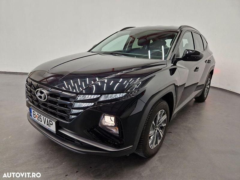Culoarenegru Utilizat 2021 Hyundai Tucson Style SUV | 21.990 EUR (Puțin scump) - Imagine 1/4