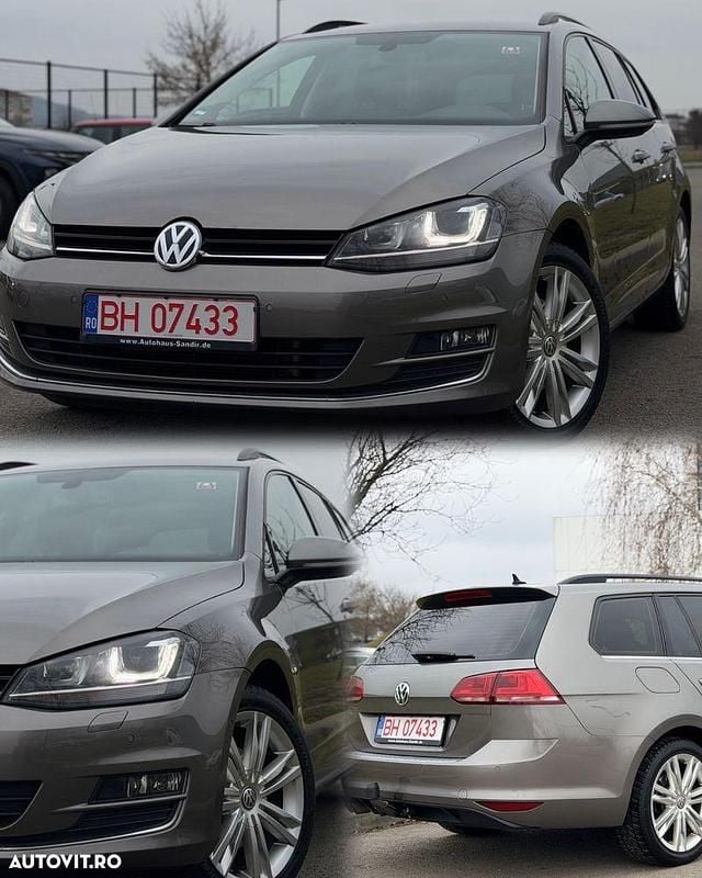 Second-hand VW Golf VII Comfortline 150 CP (110 kW) 2015 Culoaremaro Break