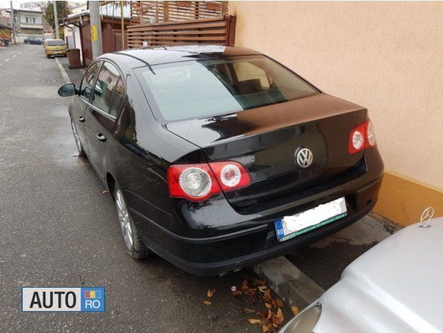 Second-hand VW Passat 105 CP (77 kW) 2008 Negru Berlinǎ