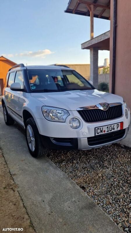 Alb Utilizat 2013 Skoda Yeti Active SUV | 5.390 EUR (Preț bun) - Imagine 1/4