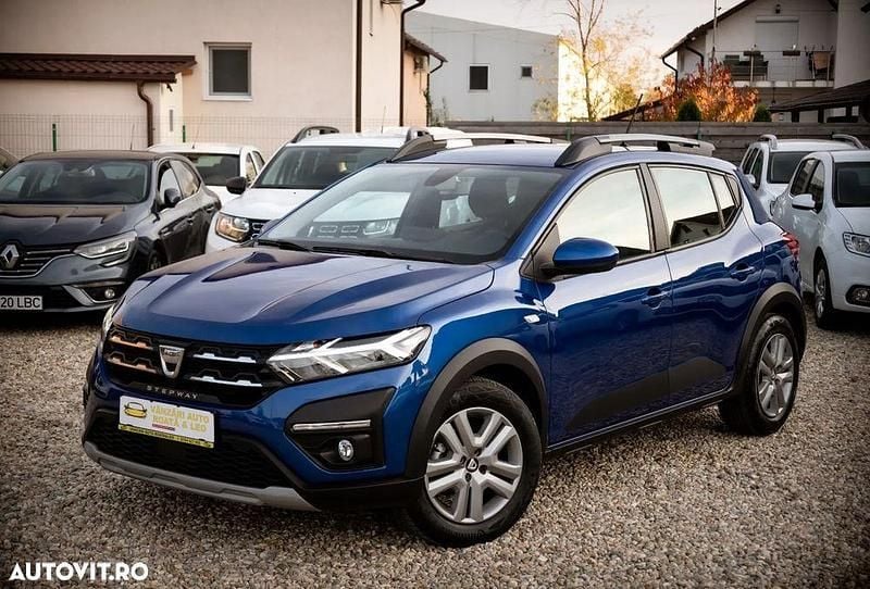 Culoarealbastru Utilizat 2021 Dacia Sandero Comfort Hatchback | 10.250 EUR (Preț OK) - Imagine 1/4