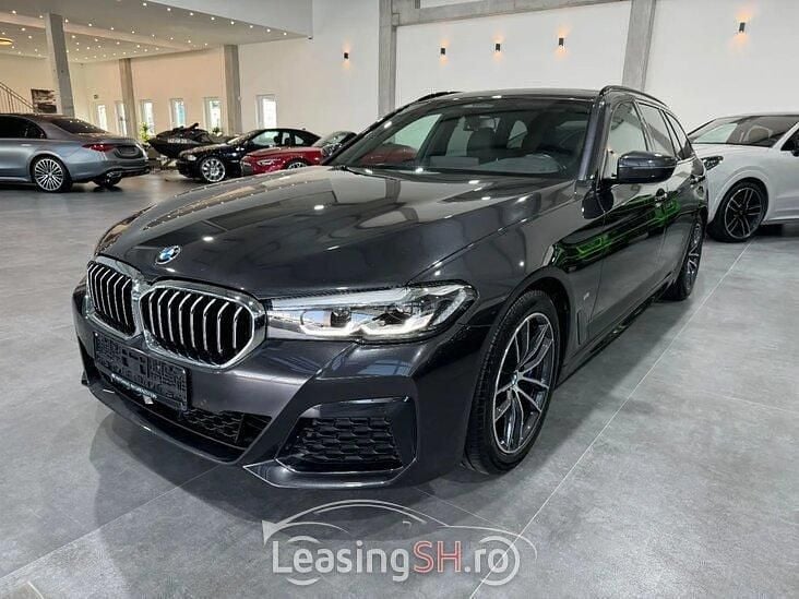 Gri Utilizat 2021 BMW 530 M Sport Break | 49.659 EUR - Imagine 1/4