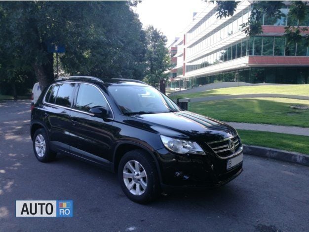 Negru Utilizat 2008 VW Tiguan SUV | 9.900 EUR (Scump) - Imagine 1/4
