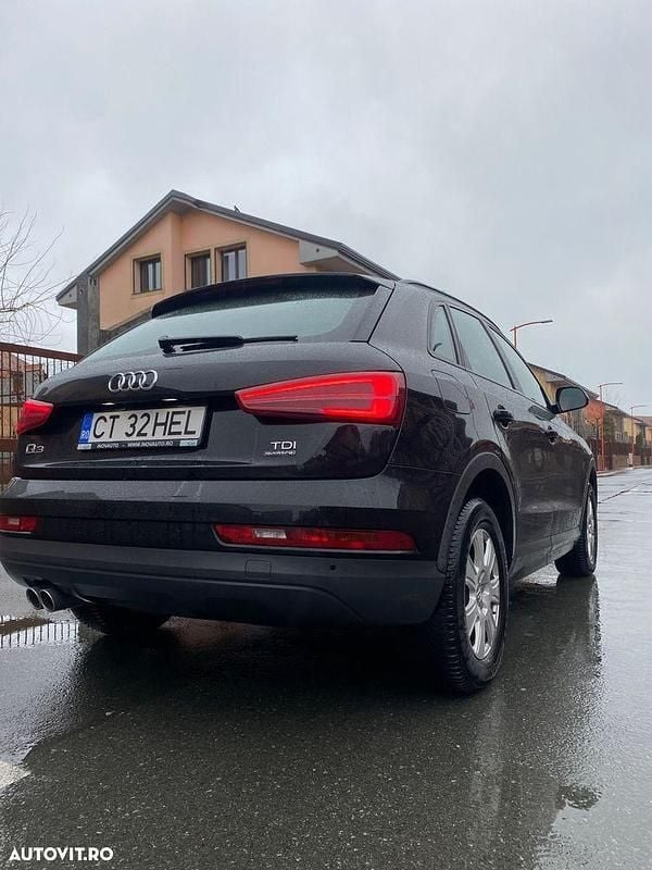 Negru Utilizat 2016 Audi Q3 SUV | 17.700 EUR (Preț bun) - Imagine 1/4
