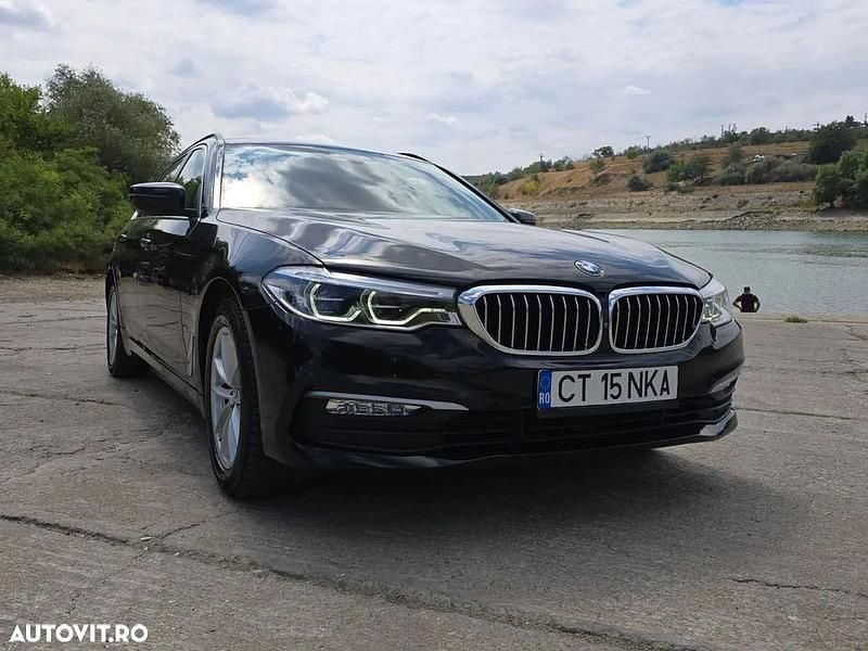 Negru Utilizat 2017 BMW 520 Luxury Line Break | 18.900 EUR (Preț OK) - Imagine 1/4