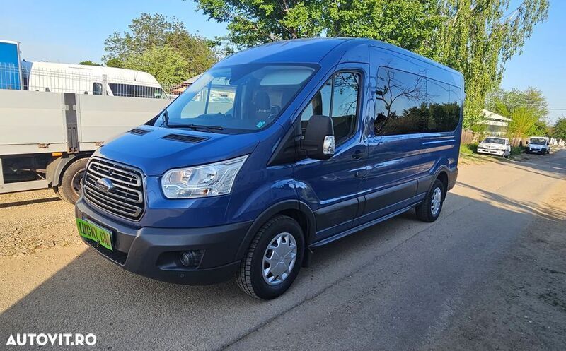 Albastru Utilizat 2018 Ford Transit Trend Break | 20.825 EUR - Imagine 1/4
