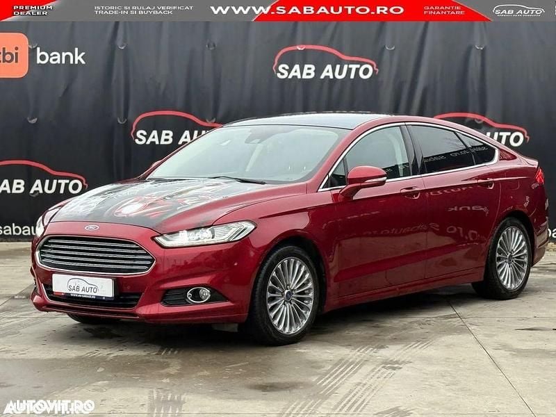Culoarerosu Second-hand 2017 Ford Mondeo Titanium Berlinǎ | 12.499 EUR (Preț OK) - Imagine 1/4