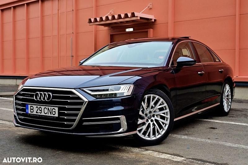 Second-hand Audi A8 285 CP (209 kW) 2018 Culoarealbastru Berlinǎ