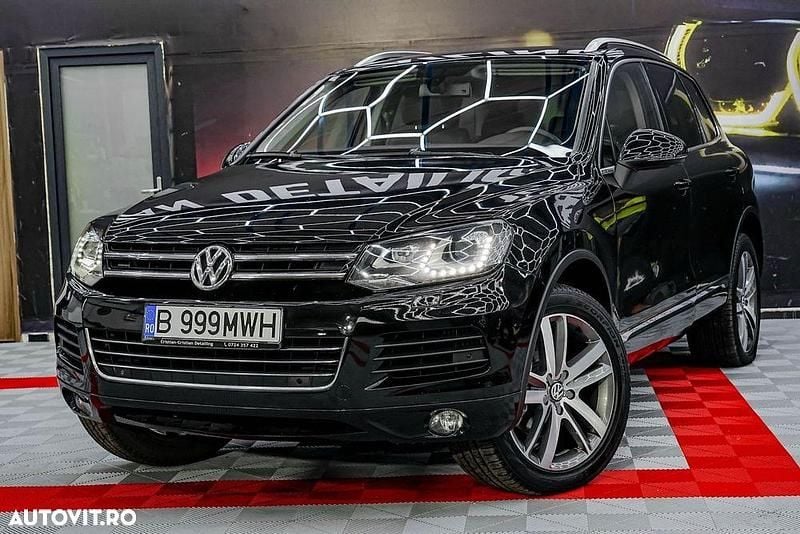 Second-hand VW Touareg 204 CP (150 kW) 2014 Culoarenegru SUV