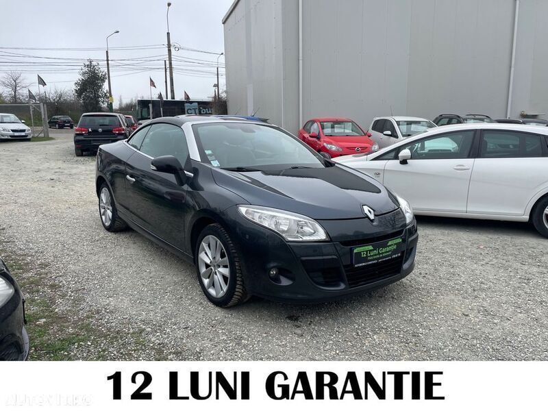 Gri Utilizat 2010 Renault Mégane Cabriolet Cabrio | 5.650 EUR - Imagine 1/4