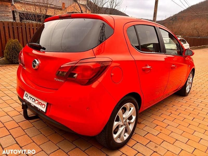 Second-hand Opel Corsa Elegance 100 CP (73 kW) 2015 Culoarerosu Hatchback