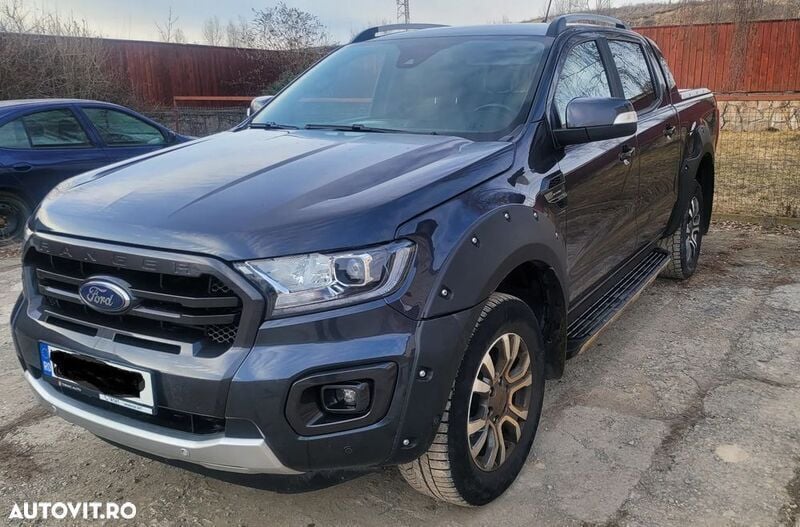 Gri Utilizat 2021 Ford Ranger Wildtrack Pickup | 28.000 EUR (Preț OK) - Imagine 1/4