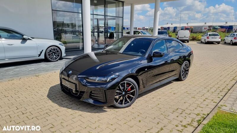 Negru Nouă 2025 BMW i4 Shadowline Berlinǎ | 68.559 EUR (Scump) - Imagine 1/4