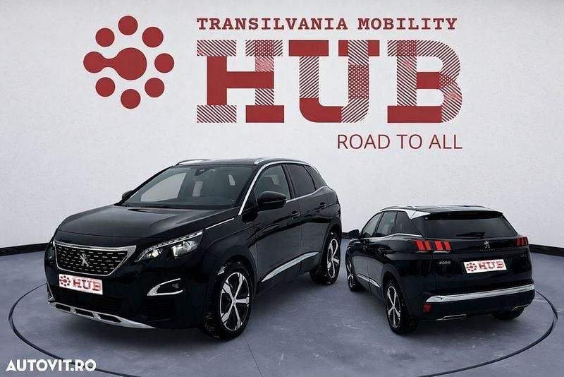 Culoarenegru Utilizat 2017 Peugeot 3008 GT-line SUV | 13.990 EUR (Preț bun) - Imagine 1/4