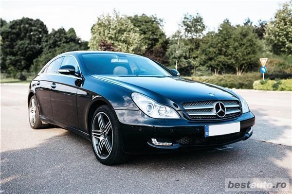 Second-hand Mercedes CLS320 260 CP (191 kW) 2006 Negru metalizat Berlinǎ