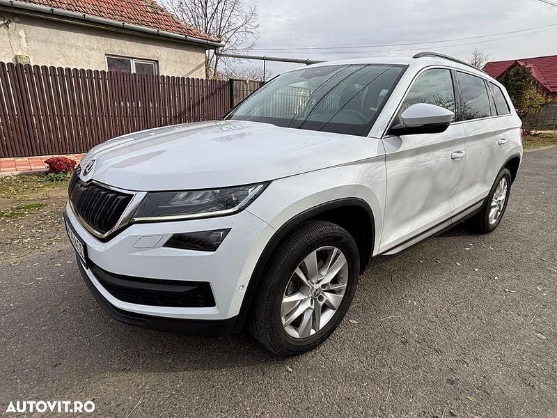 Second-hand Skoda Kodiaq Style 150 CP (110 kW) 2019 Culoarealb SUV