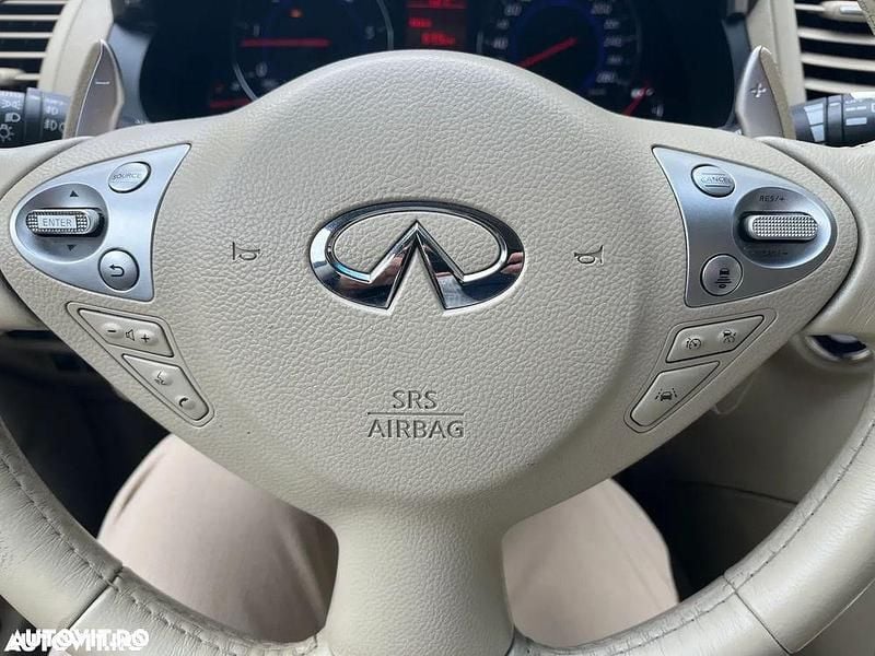 Second-hand Infiniti Fx30 Premium 238 CP (175 kW) 2012 Culoarealb SUV