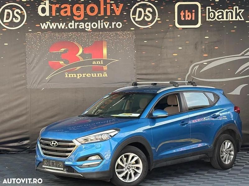 Albastru Utilizat 2016 Hyundai Tucson Trend SUV | 14.999 EUR (Puțin scump) - Imagine 1/4
