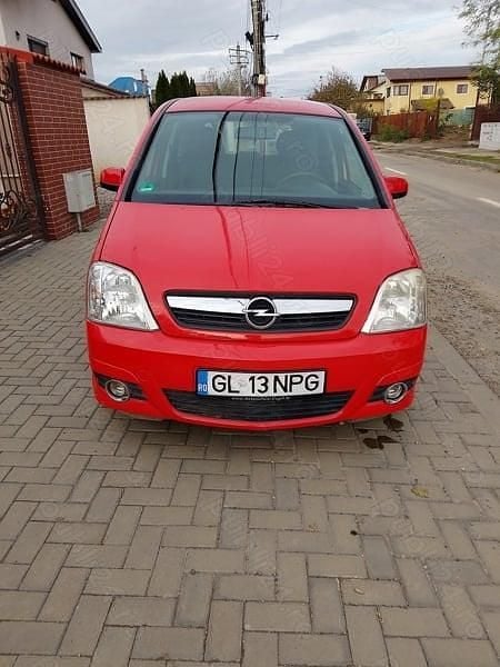 Rosu Utilizat 2007 Opel Meriva Monovolum | 1.550 EUR (Preț OK) - Imagine 1/4