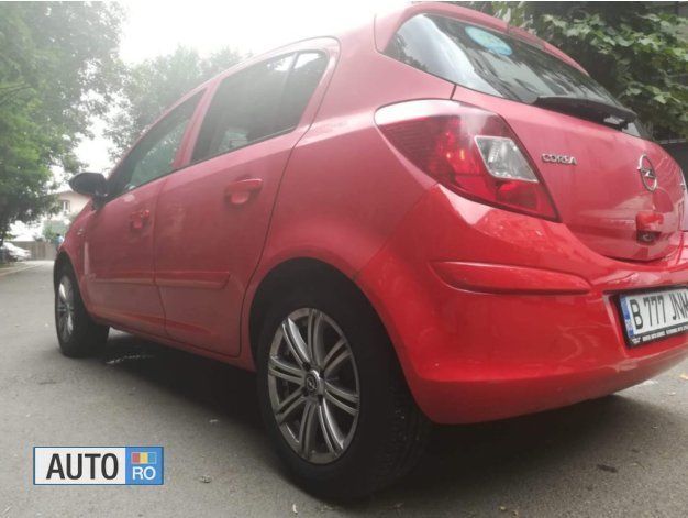Second-hand Opel Corsa 85 CP (62 kW) 2008 Rosu Hatchback