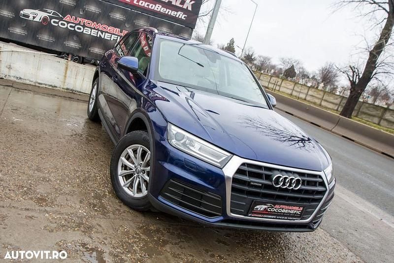 Culoarealbastru Second-hand 2018 Audi Q5 Premium SUV | 21.990 EUR (Preț OK) - Imagine 1/4