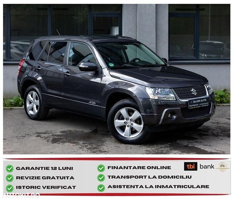 Gri Utilizat 2012 Suzuki Grand Vitara Comfort SUV | 7.990 EUR - Imagine 1/4