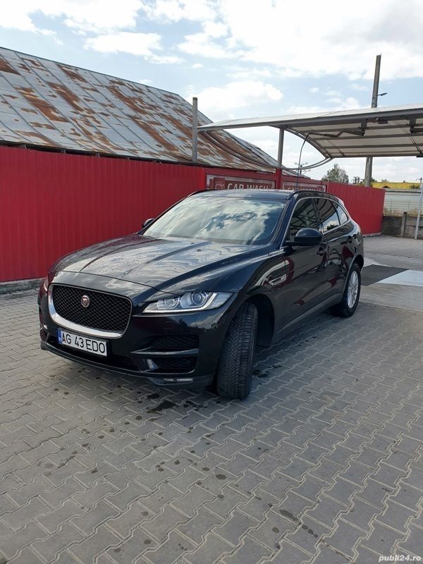 Second-hand Jaguar F-Pace 180 CP (132 kW) 2017 Negru SUV