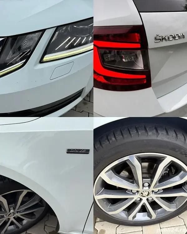 Second-hand Skoda Octavia 150 CP (110 kW) 2017 Alb Break