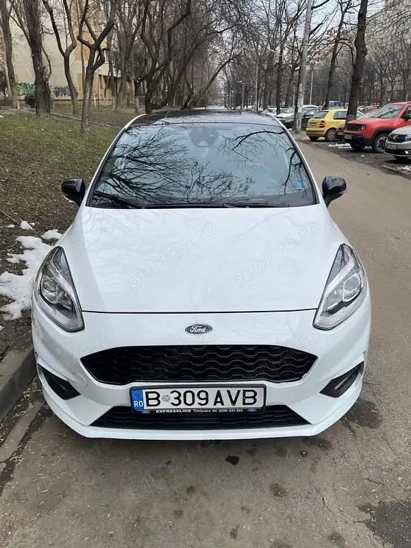 Second-hand Ford Fiesta ST-Line 140 CP (102 kW) 2017 Alb Hatchback