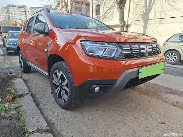 Portocaliu Utilizat 2023 Dacia Duster SUV | 19.500 EUR (Scump) - Imagine 1/4