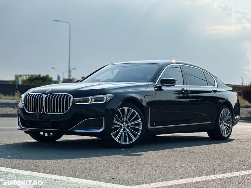 Negru Utilizat 2019 BMW 745e Berlinǎ | 55.900 EUR - Imagine 1/4