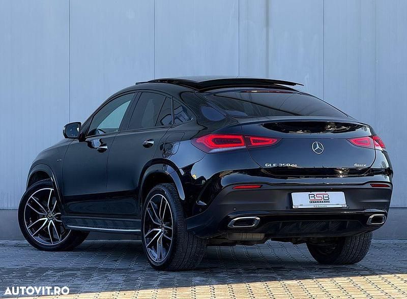 Second-hand Mercedes GLE350 AMG line 319 CP (234 kW) 2021 Culoarenegru Coupe