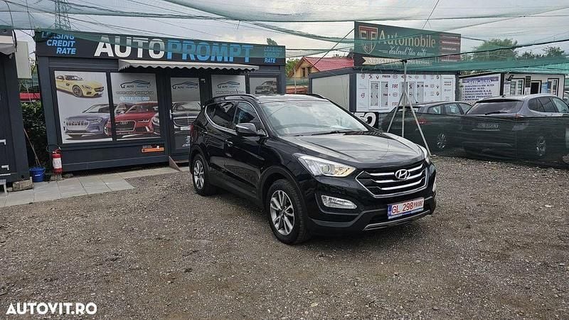 Negru Utilizat 2014 Hyundai Santa Fe Comfort SUV | 14.850 EUR (Preț OK) - Imagine 1/4