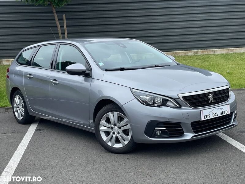 Gri Utilizat 2020 Peugeot 308 Active Break | 9.922 EUR (Preț OK) - Imagine 1/4