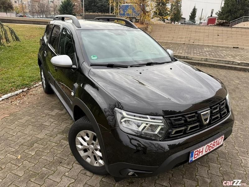 Culoarenegru Utilizat 2022 Dacia Duster Extreme SUV | 15.700 EUR (Preț OK) - Imagine 1/4