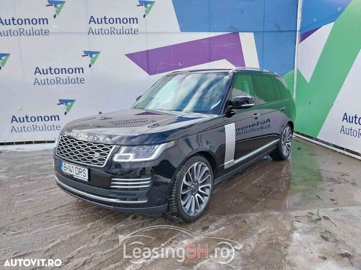 Negru Utilizat 2019 Land Rover Range Rover SUV | 68.950 EUR - Imagine 1/4