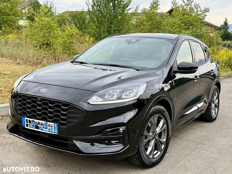 Culoarenegru Utilizat 2022 Ford Kuga ST-Line SUV | 16.990 EUR (Preț OK) - Imagine 1/4