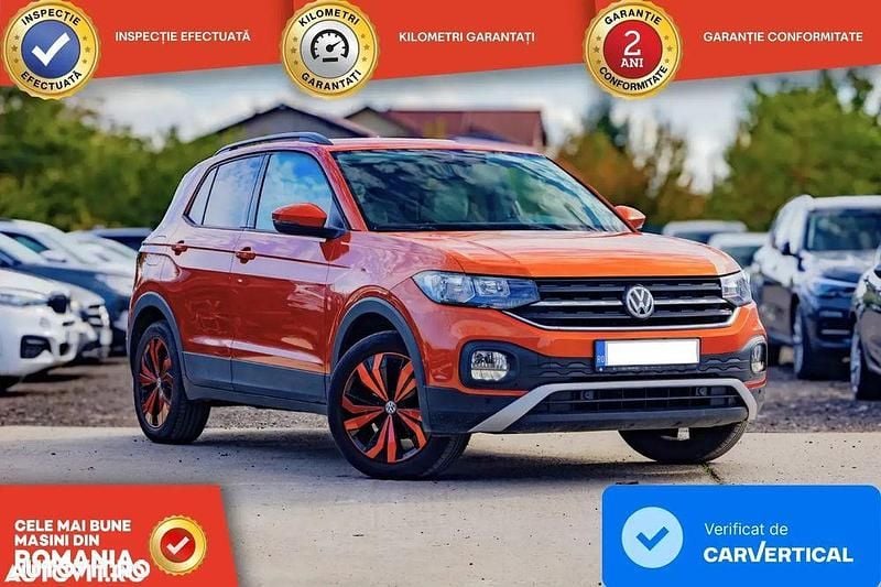 Culoareportocaliu Utilizat 2020 VW T-Cross SUV | 16.499 EUR (Preț OK) - Imagine 1/4