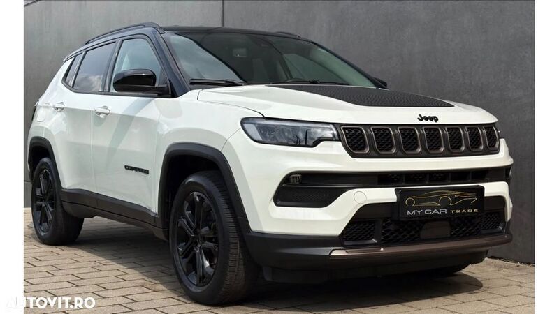 Alb Utilizat 2022 Jeep Compass Limited SUV | 24.859 EUR - Imagine 1/4
