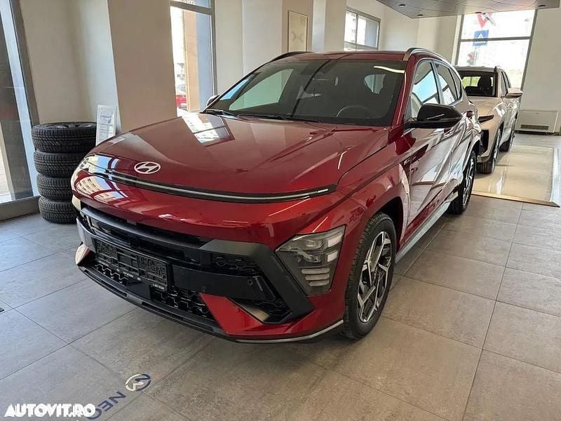 Culoarerosu Nouă 2025 Hyundai Kona N Line SUV | 29.500 EUR (Preț OK) - Imagine 1/3